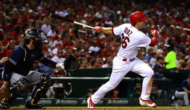 Martinez shakes off nosebleed, Cardinals beat Padres Martinez shakes off nosebleed, Cardinals beat Padres