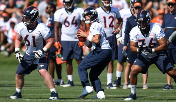 Kubiak holds off on naming starting QB for preseason opener Kubiak holds off on naming starting QB for preseason opener