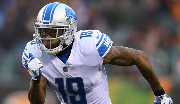 Dec 24, 2017; Cincinnati, OH, USA; Detroit Lions wide receiver Kenny Golladay (19) against the Cincinnati Bengals at Paul Brown Stadium. Photo Credit: Aaron Doster-USA TODAY Sports