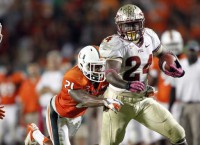 Seminoles overcome mistakes to beat rival Hurricanes