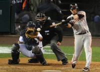 Giants beat Tigers in extras, win World Series