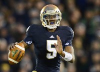 QB Golson readmitted to Notre Dame