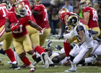 49ers dominate Rams minus key players