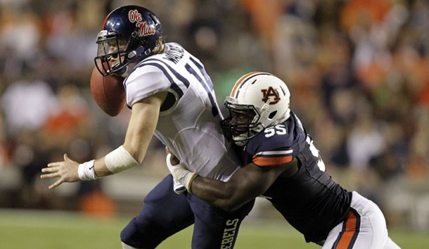 The return of Carl Lawson should really help Auburn's defensive front. (John Reed-USA TODAY Sports)