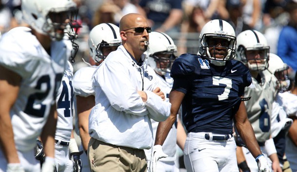 James Franklin has Penn State back on the right track. (Matthew O'Haren-USA TODAY Sports)