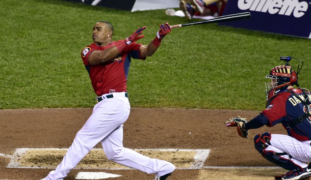 The Home Run Derby will be timed this year. Yoenis Cespedes (52) won it last season. (Scott Rovak-USA TODAY Sports)