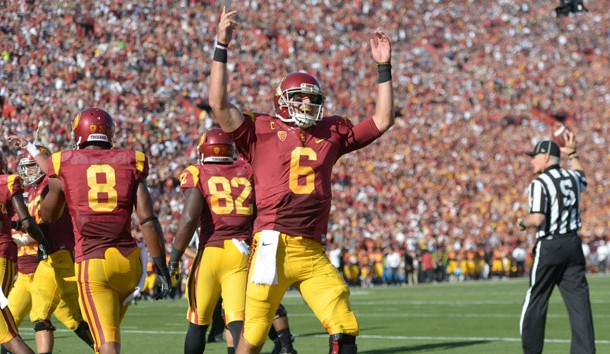 Quarterback Cody Kessler (6) is back to lead an experienced USC offense. Kirby Lee-USA TODAY Sports