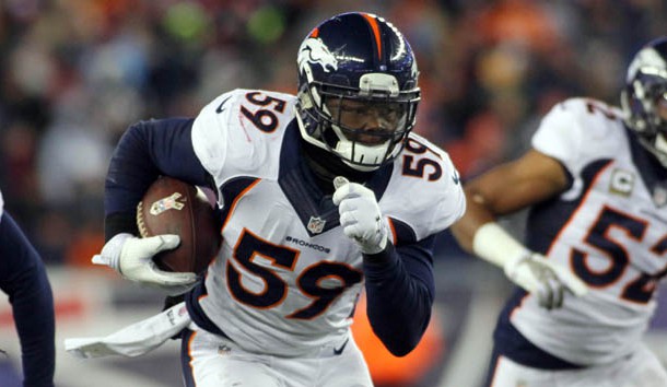 The loss of LB Danny Trevathan is a blow to Denver's defense. (Stew Milne-USA TODAY Sports)