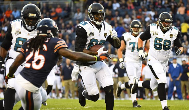 The loss of Marcedes Lewis (89) is a blow to the Jags offense. (Mike DiNovo-USA TODAY Sports)
