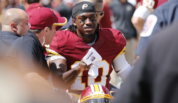 RGIII is expected to miss four to six weeks. (Geoff Burke-USA TODAY Sports)