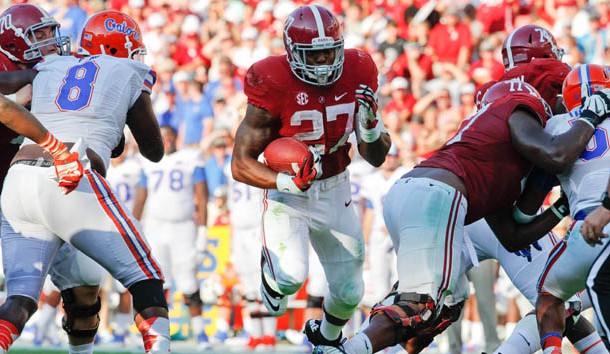 Derrick Henry (27) is ready to shine for Alabama. (Marvin Gentry-USA TODAY Sports)