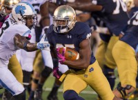 Notre Dame outscores North Carolina in wild one 