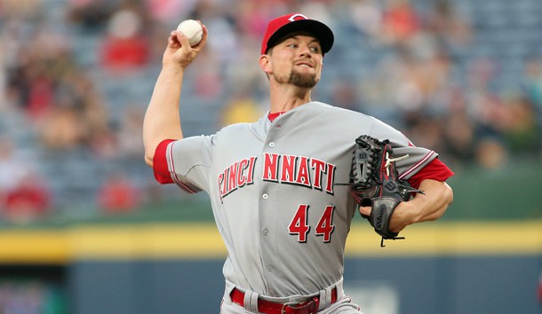 Mike Leake was lights out in the Reds win over the Braves. (Jason Getz-USA TODAY Sports)