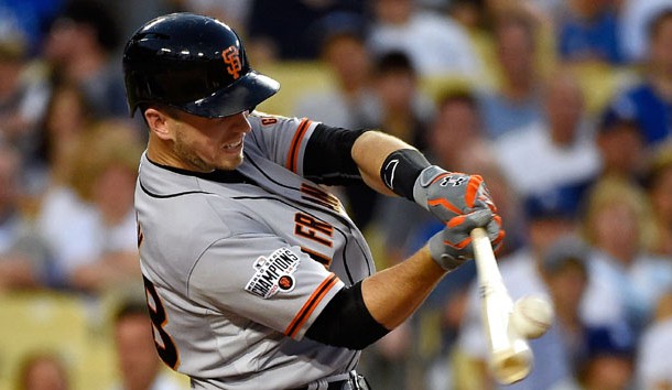 Buster Posey's grand slam helped the Giants to victory. (Richard Mackson-USA TODAY Sports)