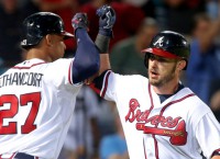 Braves rally to beat Padres, hit Shields hard