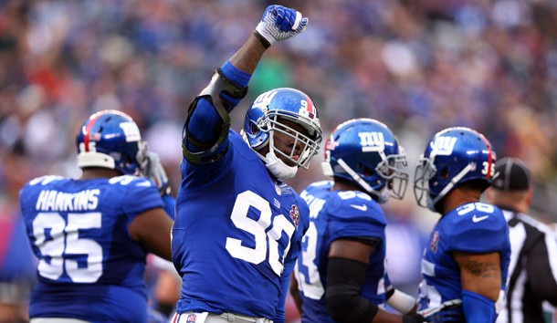 We wish Jason Pierre-Paul the best following a freak accident. (Brad Penner-USA TODAY Sports)