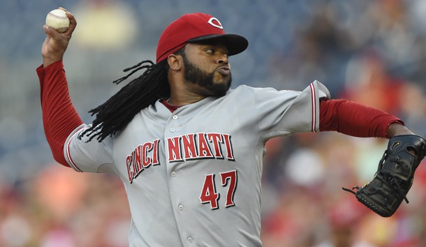 Johnny Cueto is headed to the Royals. (Tommy Gilligan-USA TODAY Sports)