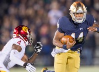 No. 14 Notre Dame powers by USC for 41-31 win