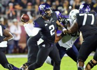 No. 5 TCU overpowers West Virginia, moves to 8-0