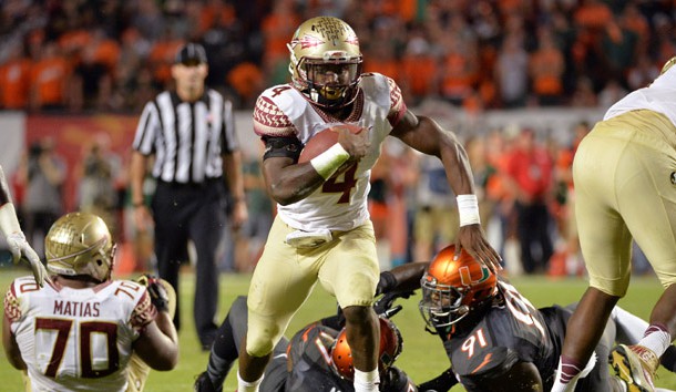 Stopping Dalvin Cook will be big for FSU. (USA TODAY Sports)