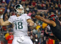 Spartans QB Cook should be healthy for CFP semis