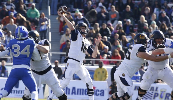 Cal QB Jared Goff (16) was on the money against Air Force. Photo Credit: Tim Heitman-USA TODAY Sports