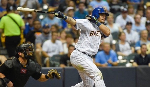 Gerardo Parra (28) played with the Brewers and Orioles last year and is a solid MLB player. (Benny Sieu-USA TODAY Sports)