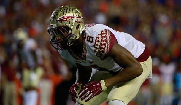 Jalen Ramsey (8) is headed to the NFL. Photo Credit: Kim Klement-USA TODAY Sports