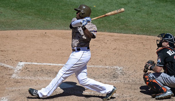 Justin Upton is headed to the Tigers according to reports. (Jake Roth-USA TODAY Sports)