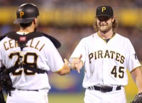 Cole pitches shutout; Pirates rock Mariners