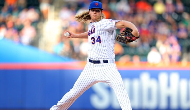 Jun 15, 2016; New York City, NY, USA; New York Mets starting pitcher Noah Syndergaard (34) will throw for the Mets against the Cardinals. Photo Credit: Brad Penner-USA TODAY Sports