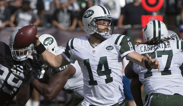 Ryan Fitzpatrick's return to the Jets is still an ongoing process. Photo Credit: Kyle Terada-USA TODAY Sports