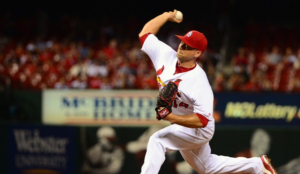 Trevor Rosenthal (44) has been put on the DL. Photo Credit: Jeff Curry-USA TODAY Sports