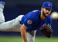 Arrieta earns NL-high 16th win as Cubs down Padres