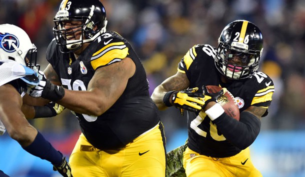 Le'Veon Bell (26) had his suspension reduced to from three games to four. Photo Credit: Don McPeak-USA TODAY Sports