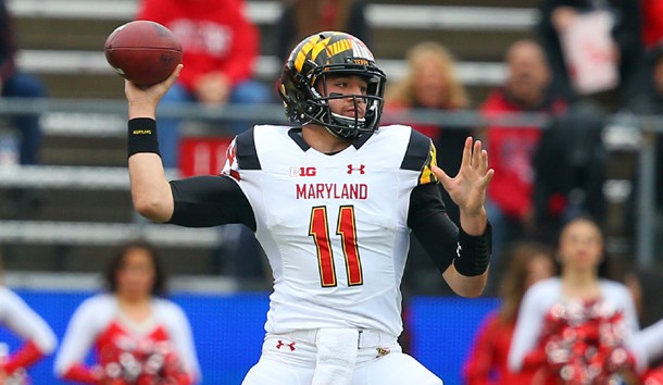 Perry Hills (11) has been named Maryland's starting QB. Photo Credit: Ed Mulholland-USA TODAY Sports