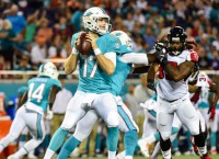 Tannehill leads Dolphins over Falcons