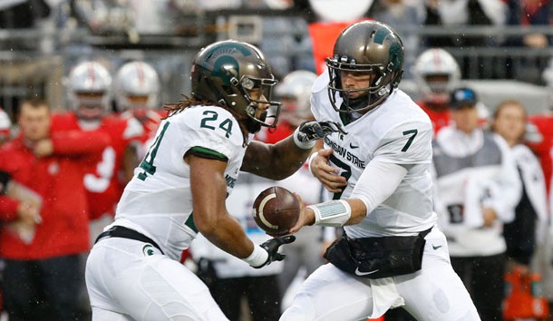 Tyler O'Connor (7) will be the Spartans starting QB. Photo Credit: Geoff Burke-USA TODAY Sports