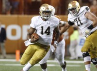 Notre Dame will go with Kizer alone at QB