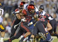 Pumphrey pushes Faulk from SDSU record books