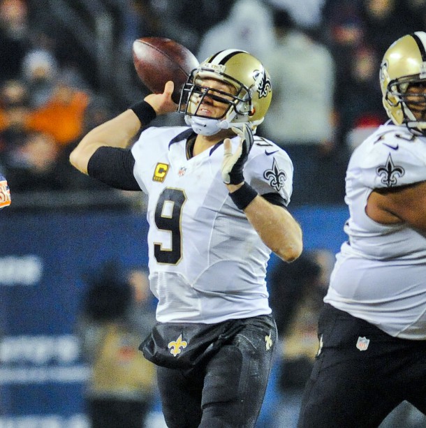 Drew Brees (9) will likely end his career in New Orleans. Photo Credit: Matt Marton-USA TODAY Sports