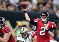 Falcons send Saints to 0-3 with 45-32 victory