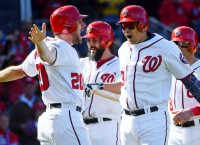 Lobaton longball helps Nationals even NLDS