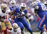 McCoy's status up in air after injuring hamstring
