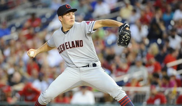 Trevor Bauer (47) will start for Clevland in Game 3 of the ALCS. Photo Credit: Brad Mills-USA TODAY Sports