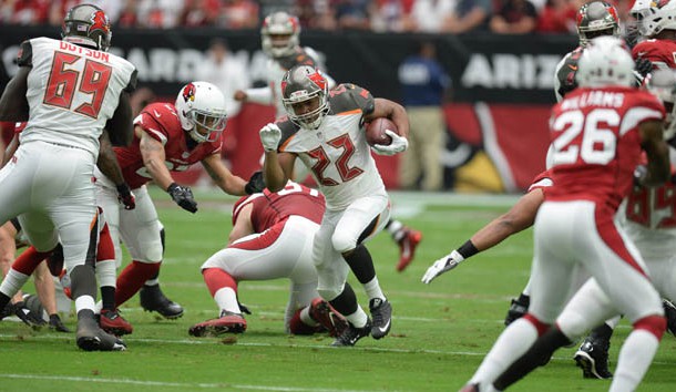 Doug Martin returns to action against the Bears. Photo Credit: Joe Camporeale-USA TODAY Sports
