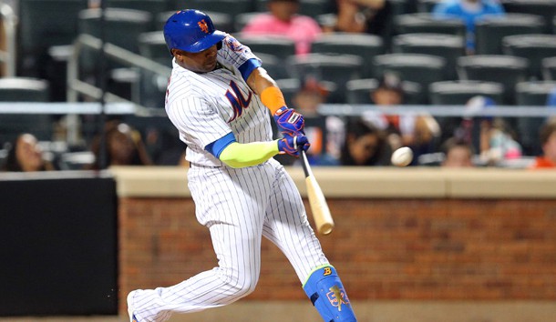 Yoenis Cespedes (52) has re-signed with the Mets. Photo Credit: Brad Penner-USA TODAY Sports