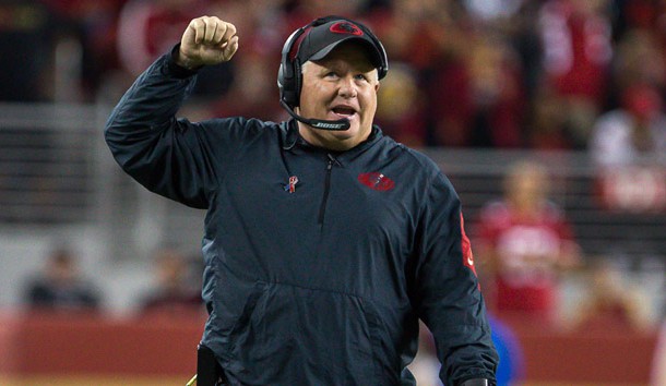 Chip Kelly's reign as San Francisco's coach has come to an end. Photo Credit: Kelley L Cox-USA TODAY Sports