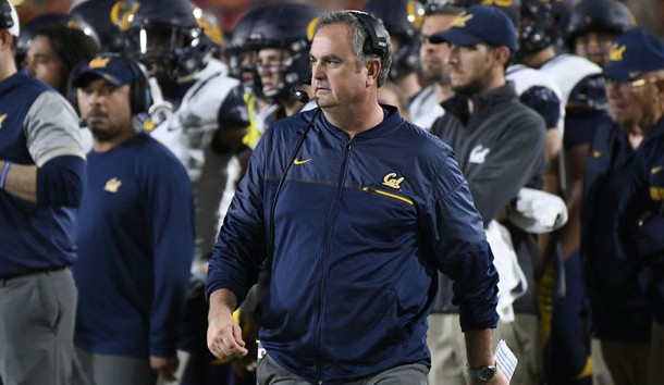 Sonny Dykes has been fired at Cal. Photo Credit: Richard Mackson-USA TODAY Sports