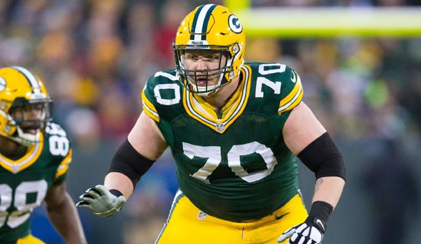 Dec 11, 2016; Green Bay, WI, USA;  Green Bay Packers guard T.J. Lang (70) during the game against the Seattle Seahawks at Lambeau Field.  Green Bay won 38-10.  Photo Credit: Jeff Hanisch-USA TODAY Sports